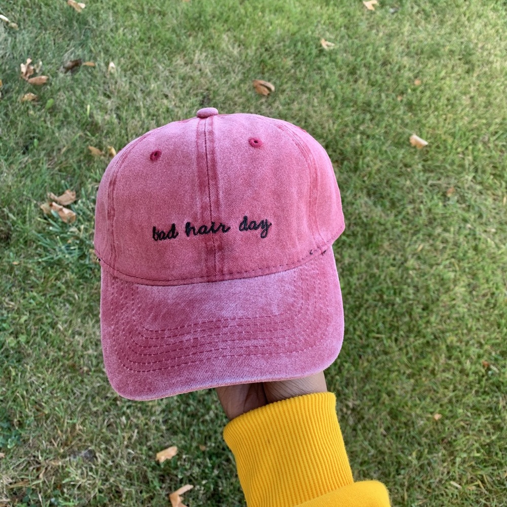 Bad Hair Day Denim Cap